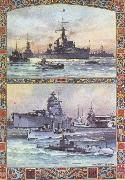 engelska flottan 1910 och 1935